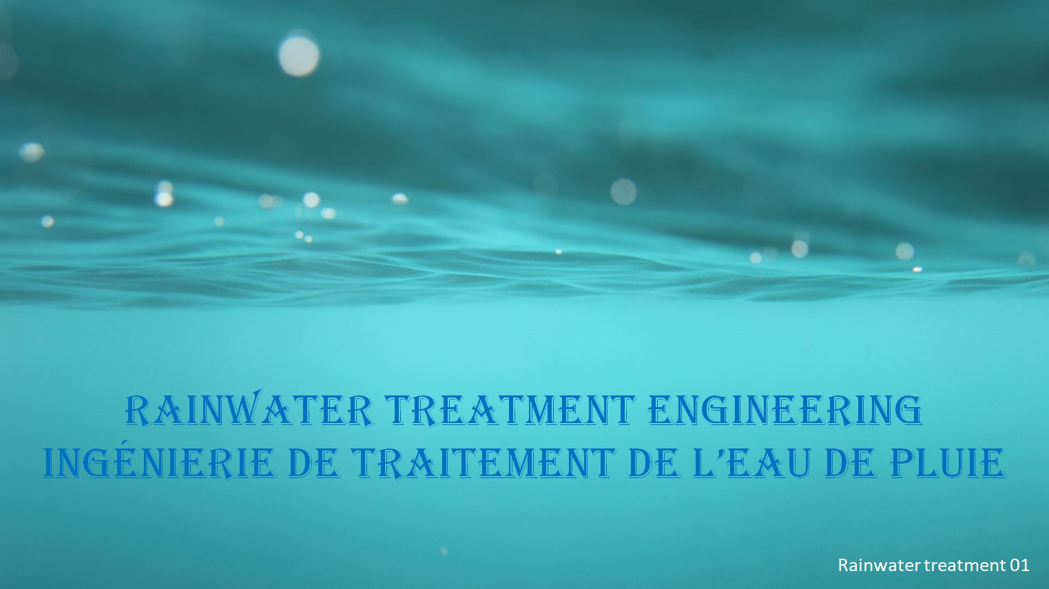 Rainwater treatment 01