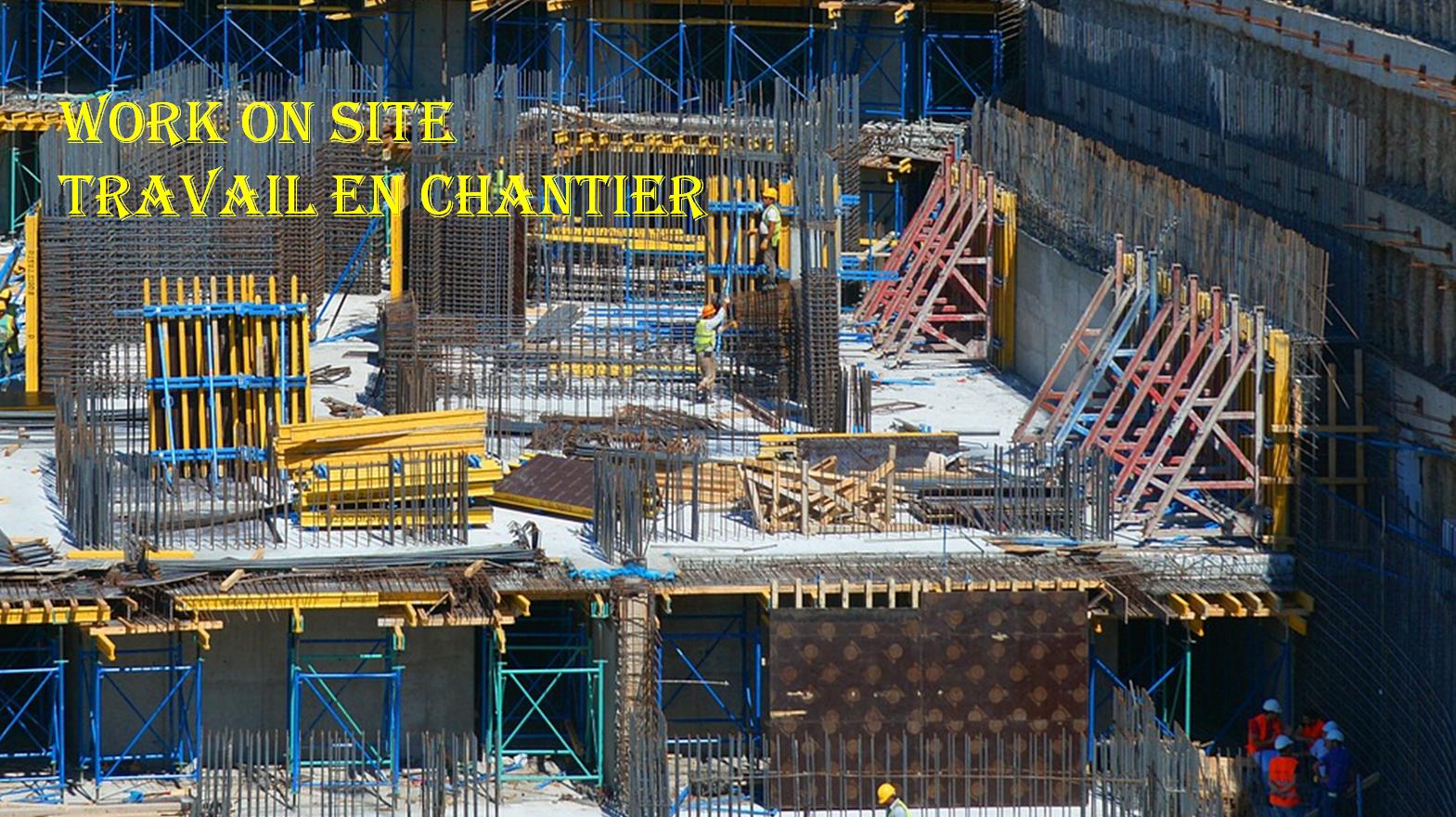 work on site